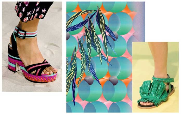 Визуальные тренды в женской одежде Весна/Лето 2018. Обзор Trendsquire