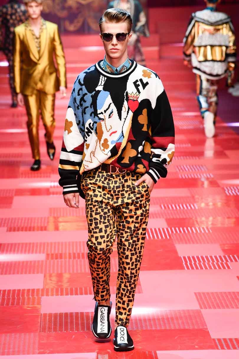 Mode à Milan: Dolce \u0026 Gabbana crée l 