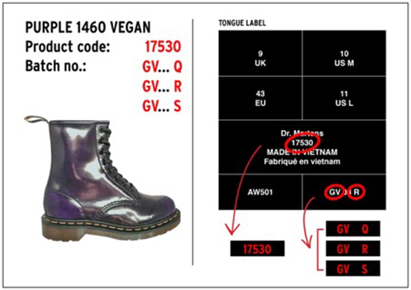 purple vegan dr martens